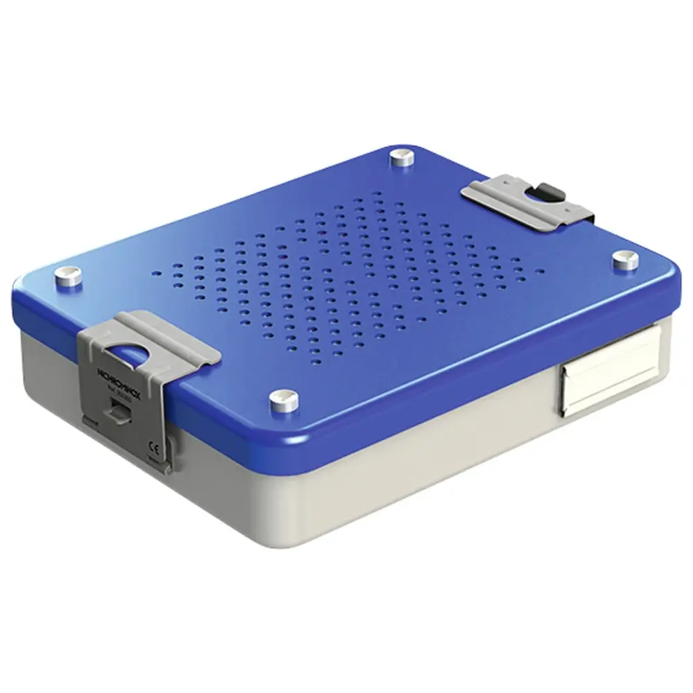 NICHROMINOX ALU CONTAINER 20X16 - Stück blau