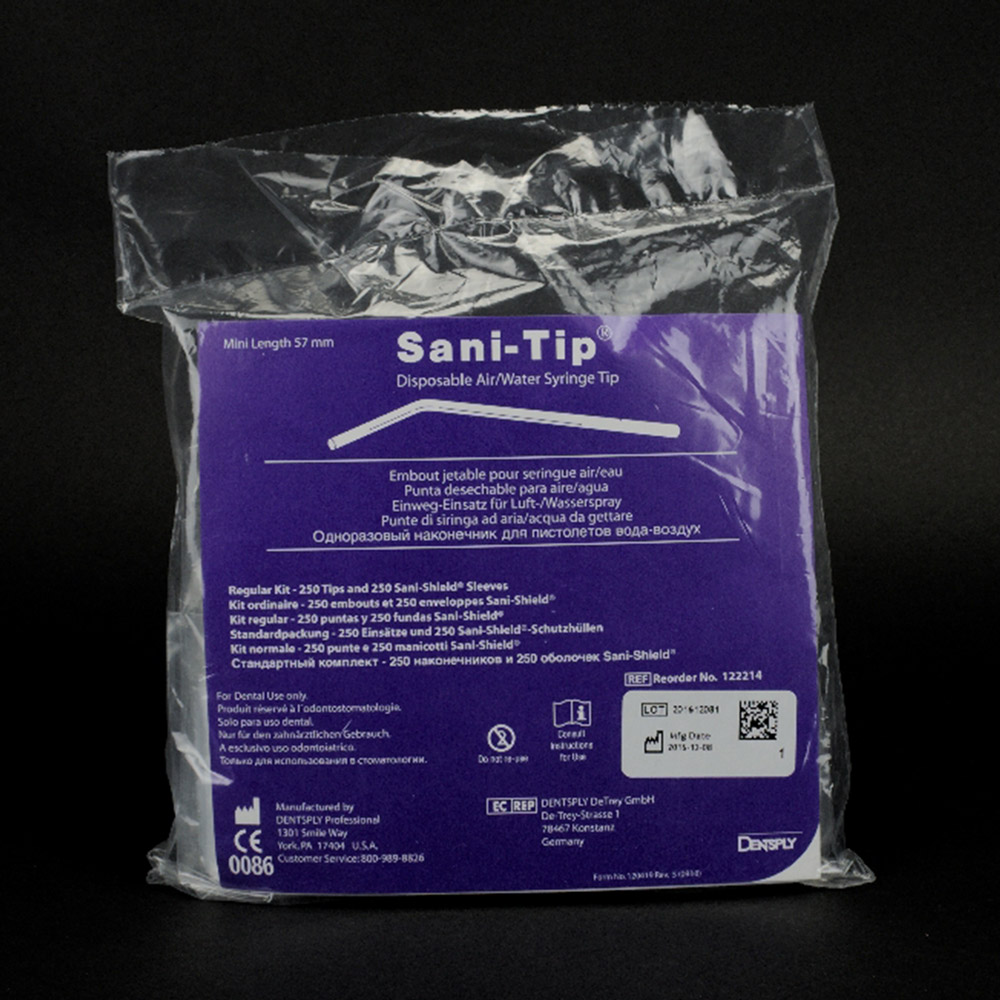 Sani-Tip Mini 57mm 250St