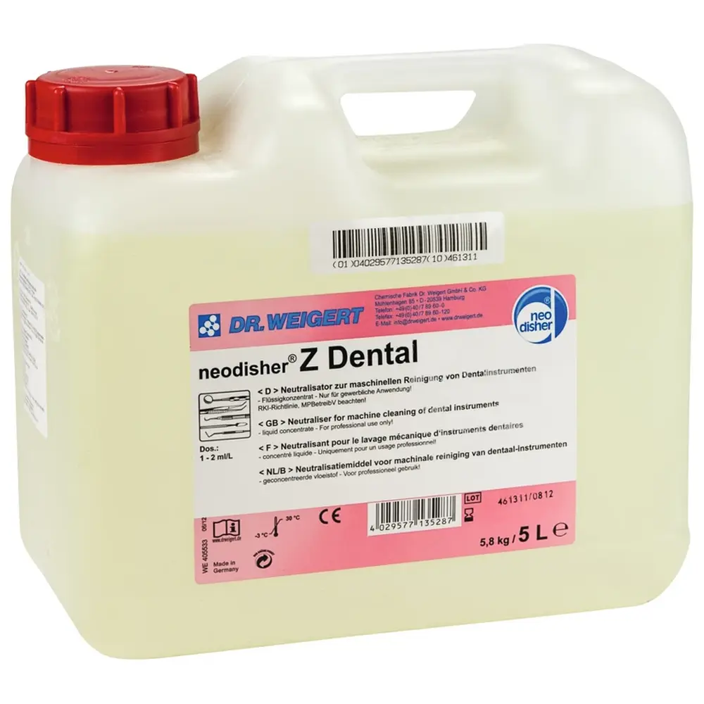 Dr. Weigert neodisher® Z Dental - Kanister 5 Liter Dr. Weigert neodisher® Z Dental - Kanister 5 Liter
