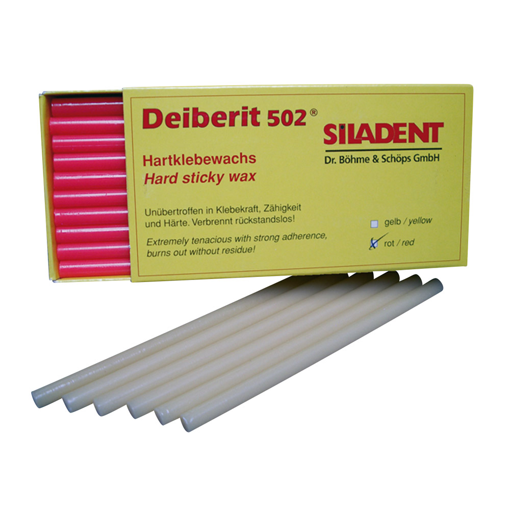 Deiberit Klebewachs 50 Stg gelb Pa