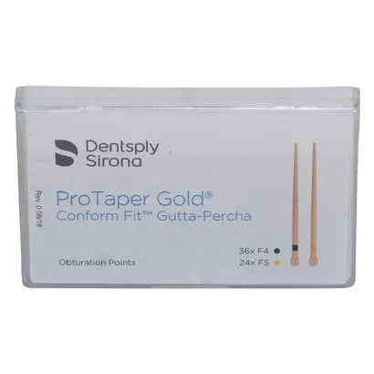 MAILLEFER INSTRUMENTS HOLDING Sàrl PROTAPER GOLD Conform Fit Guttapercha F4/F5 Pa 60