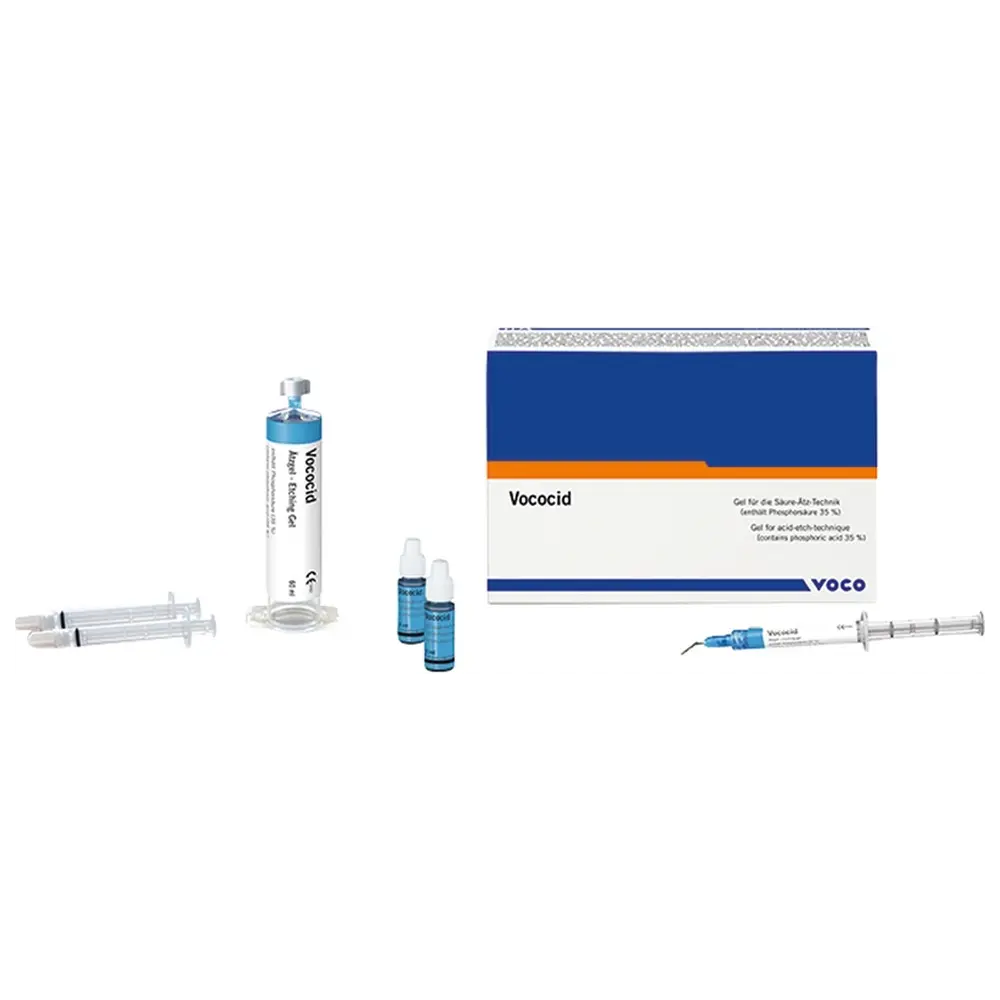 Vococid - Packung 5 ml Spritze Ätzgel, Applikationskanülen Typ 42