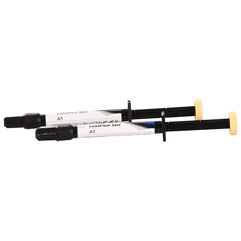 DMG LuxaFlow Star - Packung 2 x 1,5 g Spritze A1, 10 Luer-Lock Tips