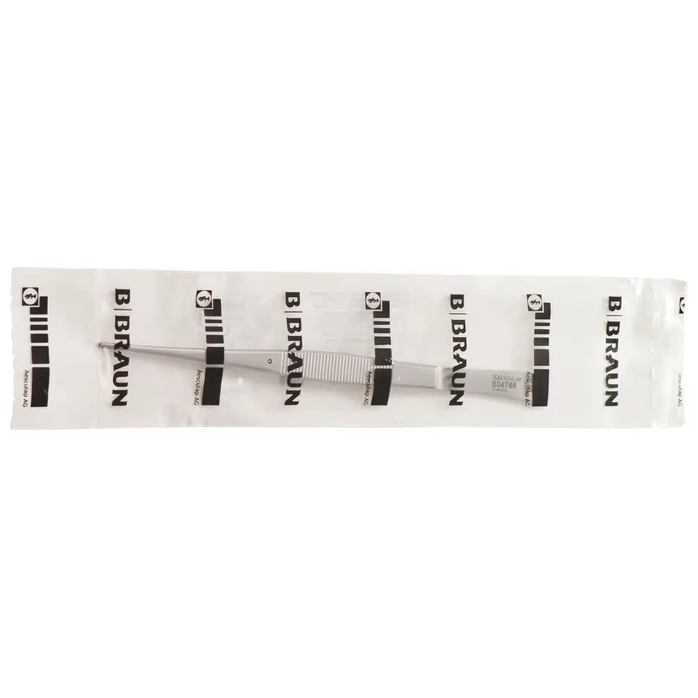 Aesculap Feine Chirurgische Pinzetten nach Waugh - Stück gerade, feingliedrig, 180 mm