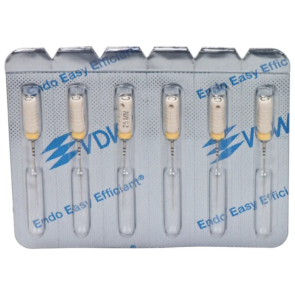 VDW STERILE C-PILOT® Feilen - Blisterpackung 6 Stück 25 mm ISO 015