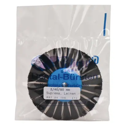 Polirapid Dr. Montemerlo GmbH & Co. KG SUPREMA Rundbürste 2/40/80mm SKLs spitz 2-reihig m.KK St Polirapid Dr. Montemerlo GmbH & Co. KG SUPREMA Rundbürste 2/40/80mm SKLs spitz 2-reihig m.KK St