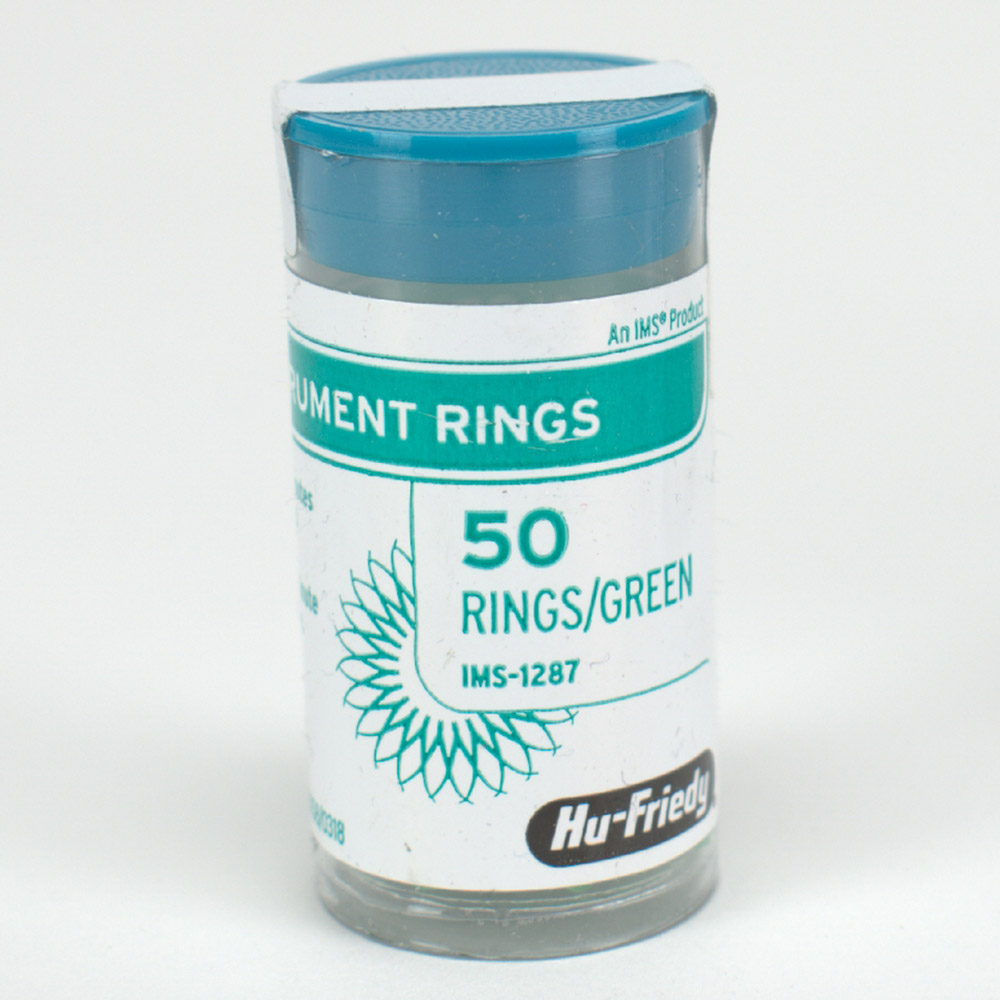 Kodierringe mini grün 50St