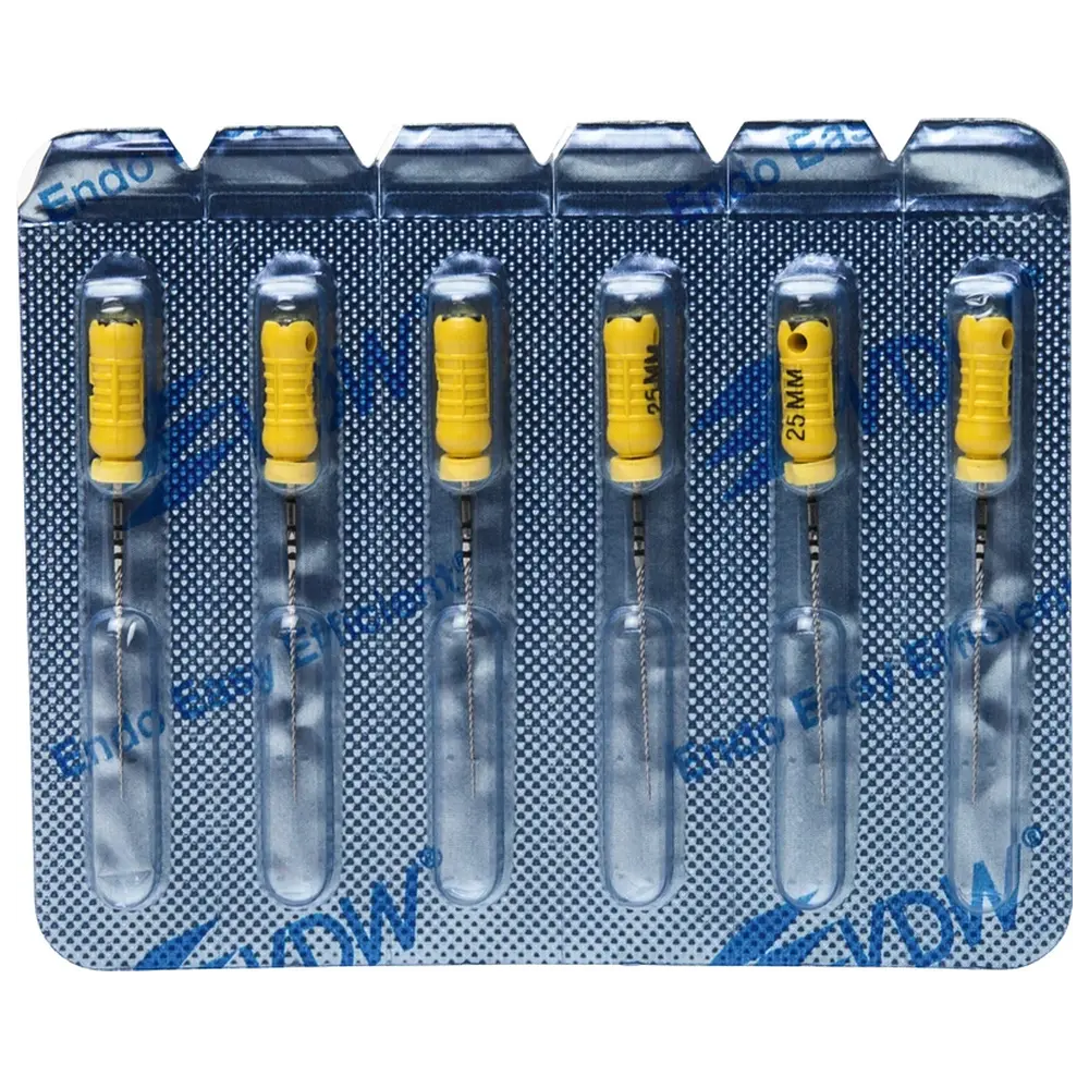 VDW STERILE K-Feilen - Blisterpackung 6 Stück 25 mm ISO 020