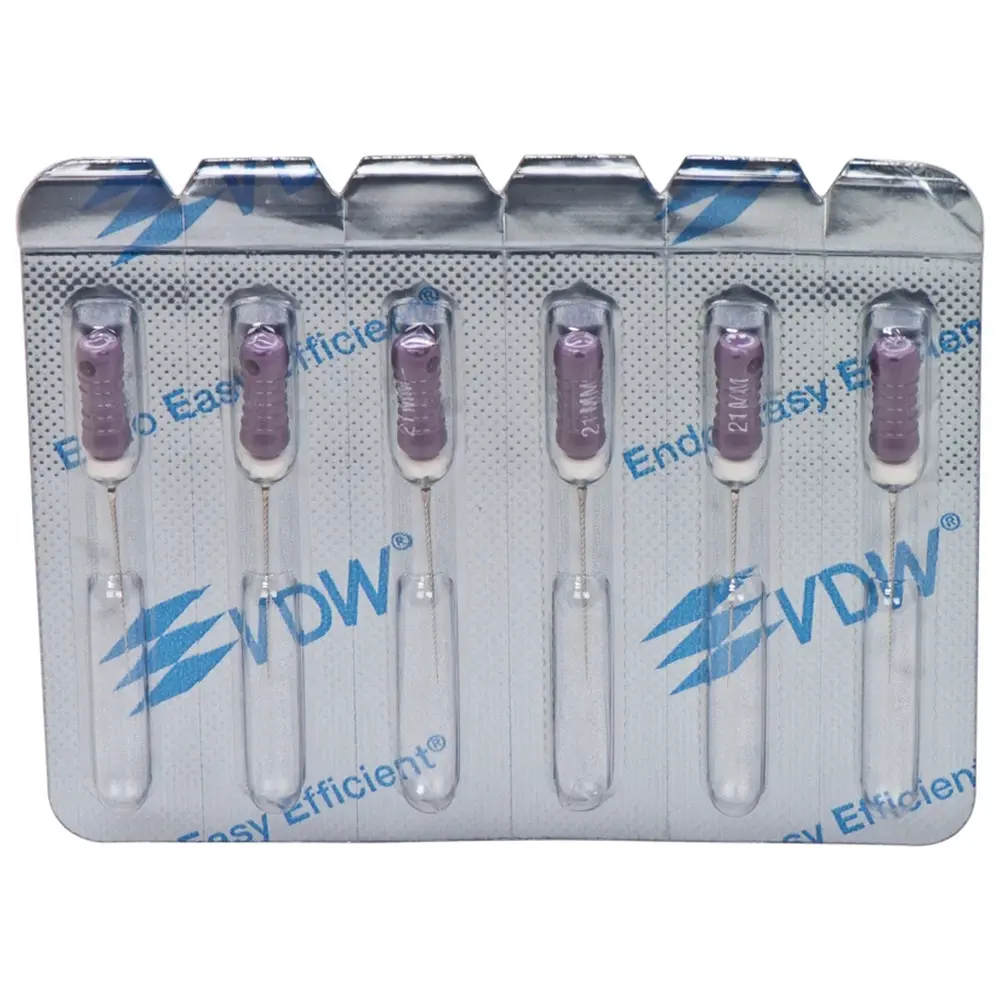 VDW STERILE C-PILOT® Feilen - Blisterpackung 6 Stück 21 mm ISO 010
