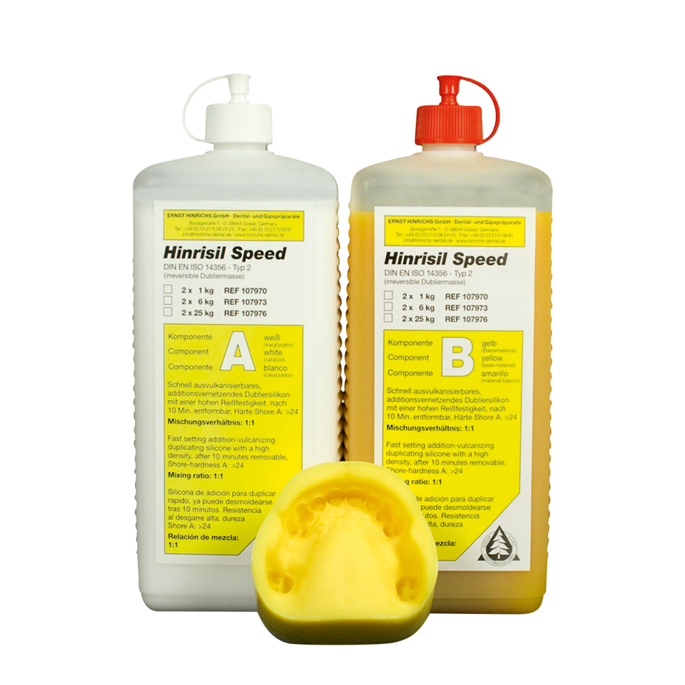 Hinrisil Speed 1:1 gelb 2X1Kg