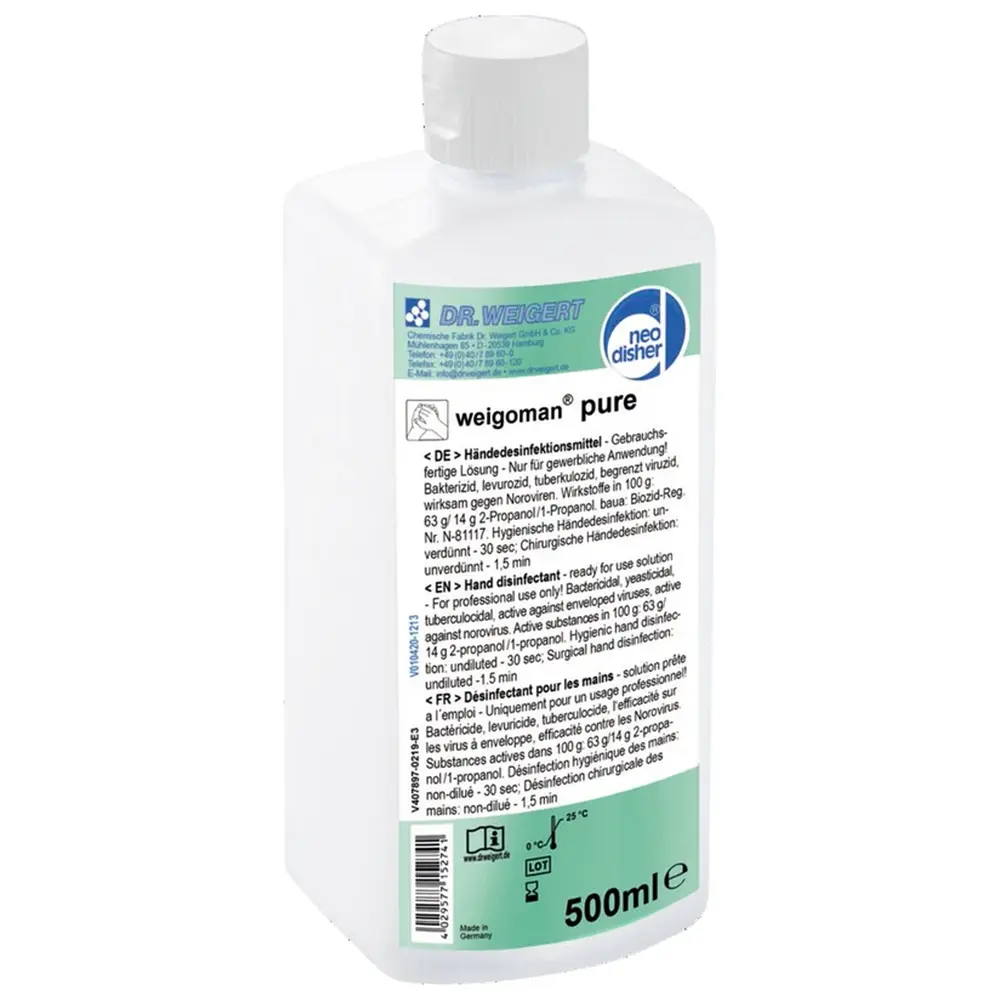 Dr. Weigert weigoman® pure - Flasche 500 ml Dr. Weigert weigoman® pure - Flasche 500 ml