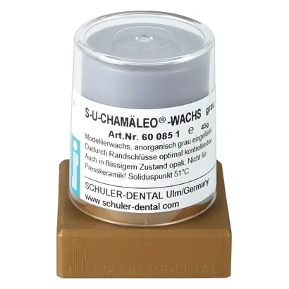 SCHULER-DENTAL S-U-Chamäleo®-Wachs - Kegel 45 g grau