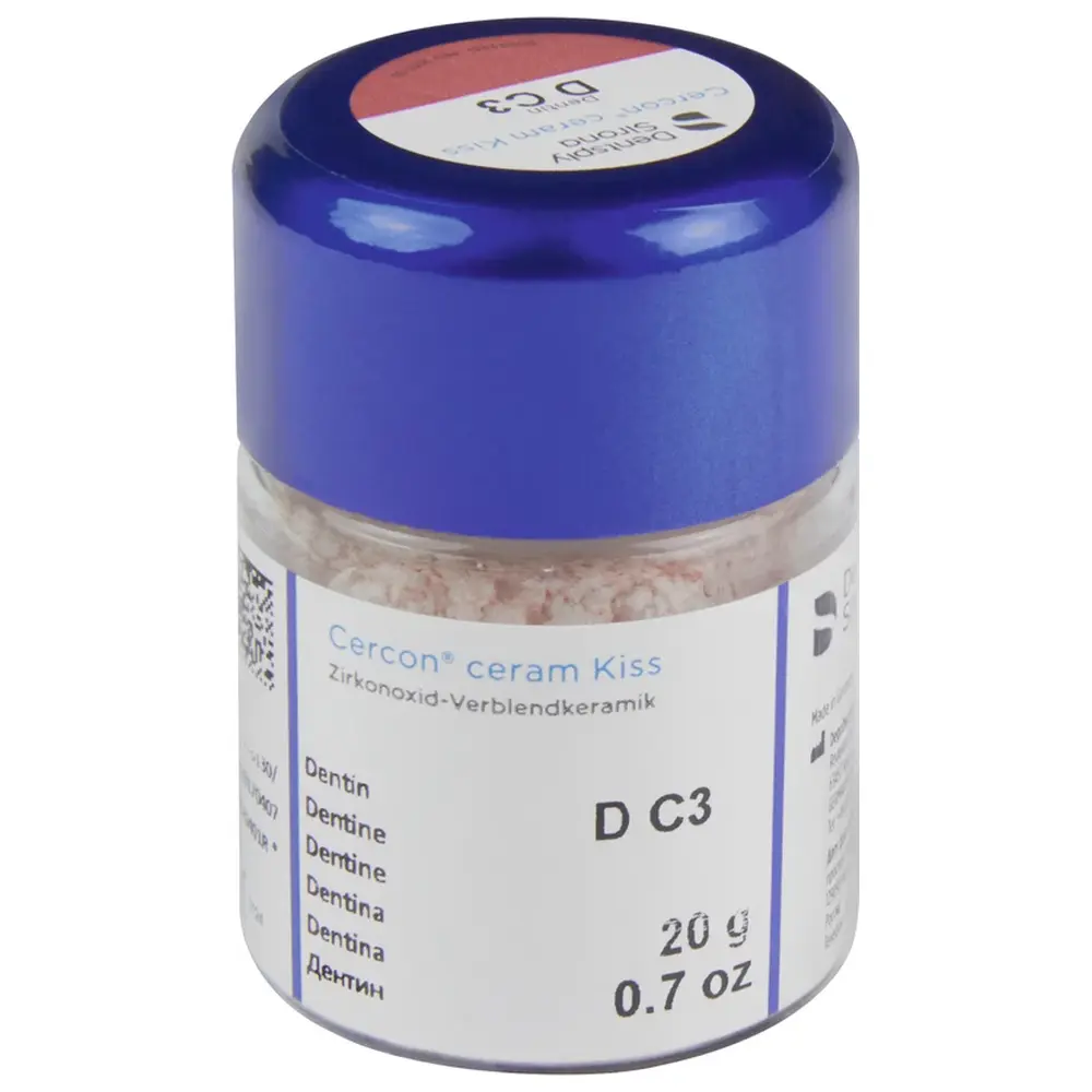 Dentsply Sirona Cercon® ceram Kiss - Dose 20 g Pulver dentin C3