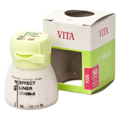 68795_VITA_VM_9_effect_liner_EL2_Dose_12g VITA Zahnfabrik H. Rauter GmbH & Co. KG VITA VM 9 effect liner EL2 Dose 12g