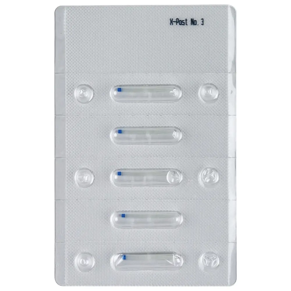 Dentsply Sirona x•post™ - Packung 5 Stück blau, Nr. 3
