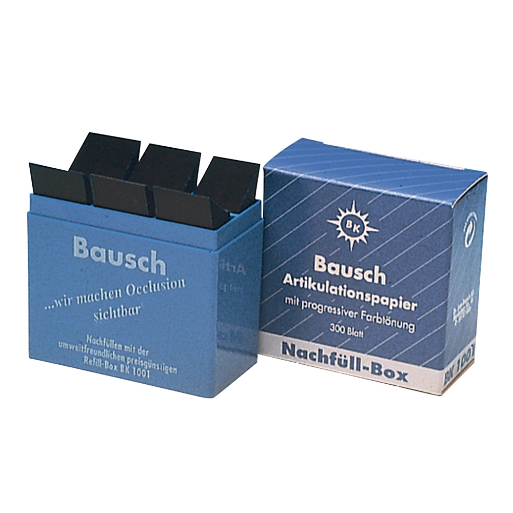 GX44542_Artikulationspapier_blau_BK_01_Spender Artikulationspapier blau BK 01 Spender