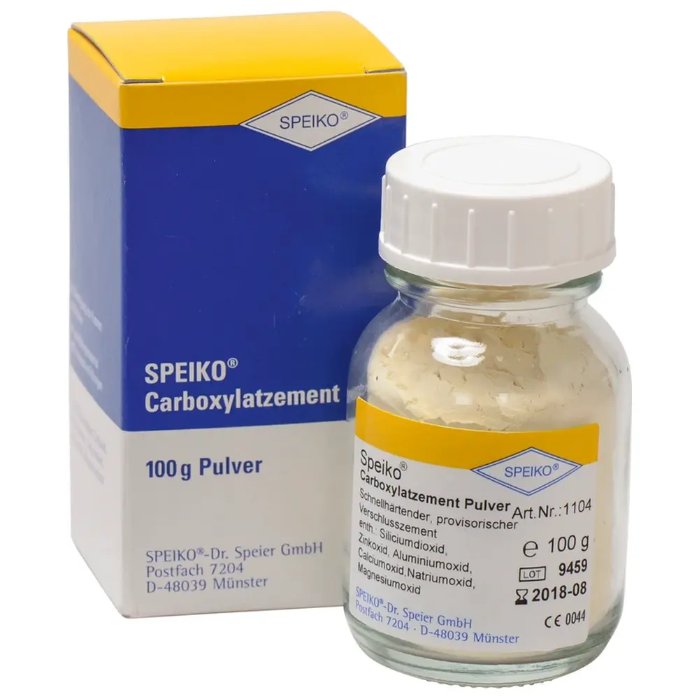 SPEIKO Carboxylatzement - Flasche 100 g Pulver