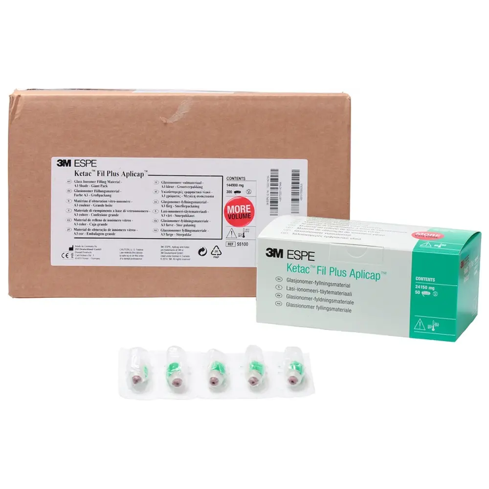 Solventum Dental Solutions Ketac™ Fil Plus - Großpackung 300 Kapseln A3