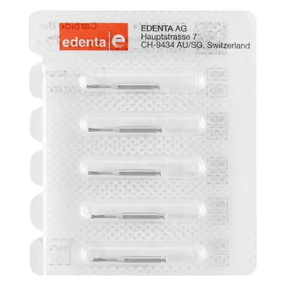 Edenta HM-Bohrer C7L - Packung 5 Stück RA, Figur 234 lang, 4,4 mm, ISO 014