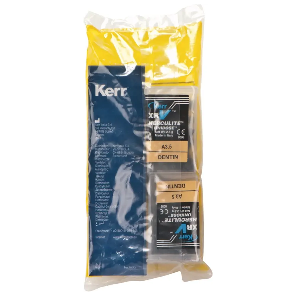 Kerr Herculite® XRV™ - Packung 20 x 0,25 g Unidose dentin A3,5