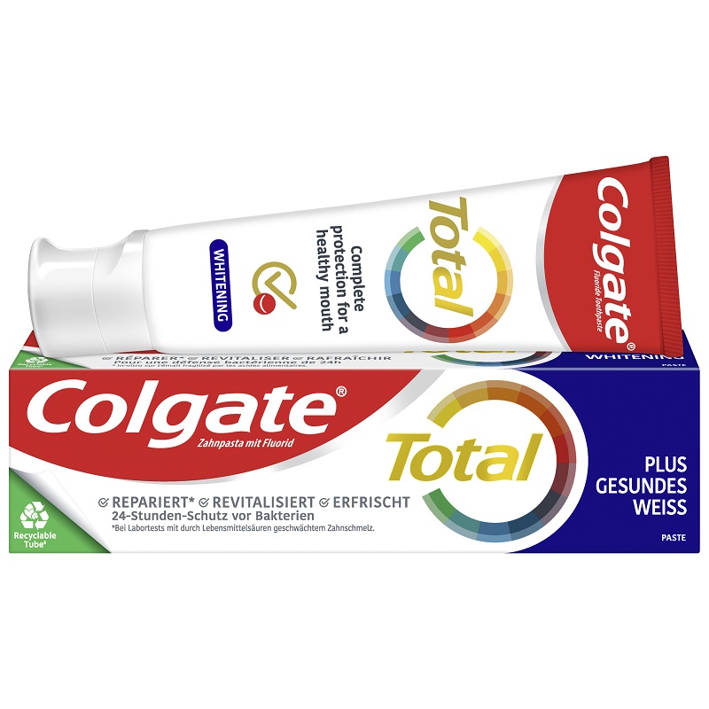GX256569_Colgate_Total_Gesundes_Weiss_75ml COLGATE-PALMOLIVE Nederland B.V. Colgate Total Gesundes Weiß 75ml