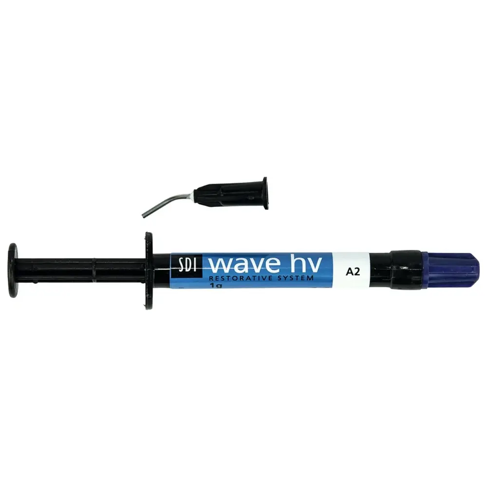 SDI Wave HV - Packung 1 g Spritze A2, 5 Einwegtips