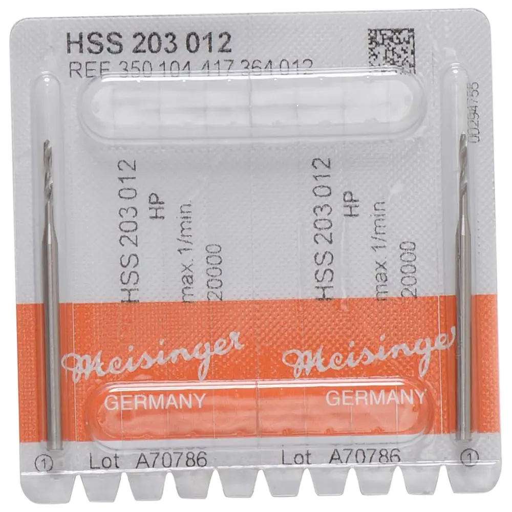 Hager & Meisinger Spiralbohrer HSS 203 - Packung 2 Stück HP, Figur 417, 10 mm, ISO 012