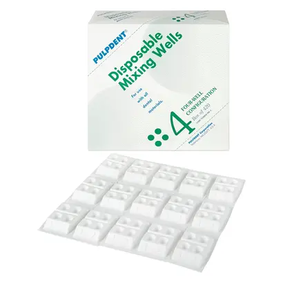 Pulpdent Corporation Mixing Wells 4-loch Pa 420