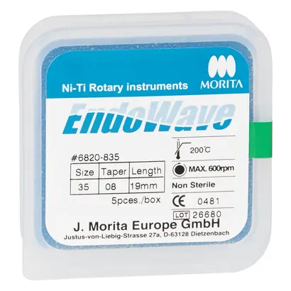 FKG Dentaire SA EndoWave NiTi Feile 8/Nr.35/19mm Pa 5