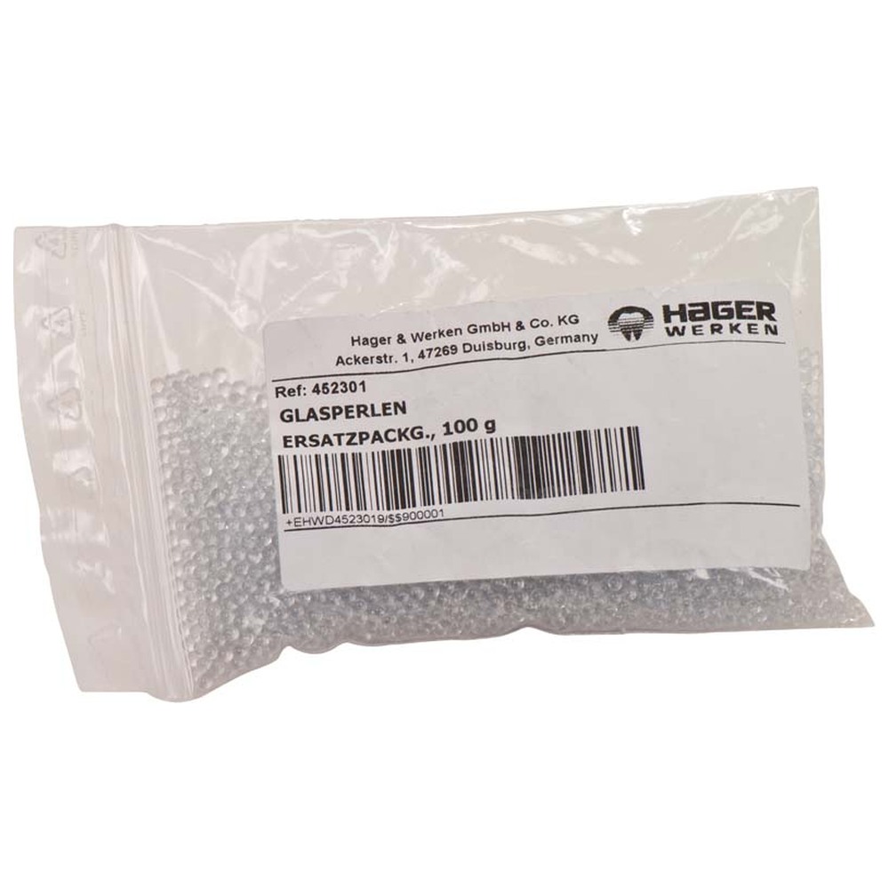 Hager & Werken Glasperlenheater Perlen - Nachfüllpackung 100 g Mini