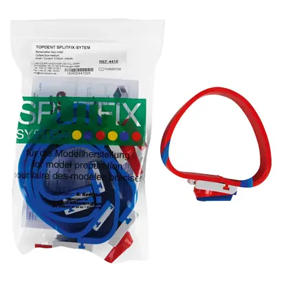 Kentzler-Kaschner TD SPLITFIX Manschetten - Packung 5 Stück rot