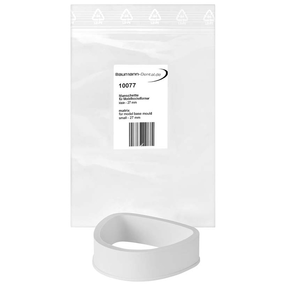 Baumann Dental Gummiringe - Stück Gummiring Größe S, Höhe 27 mm