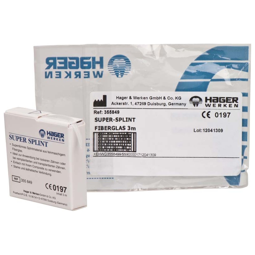 Hager & Werken SUPER-SPLINT - Spender 3 m Glasfaserband