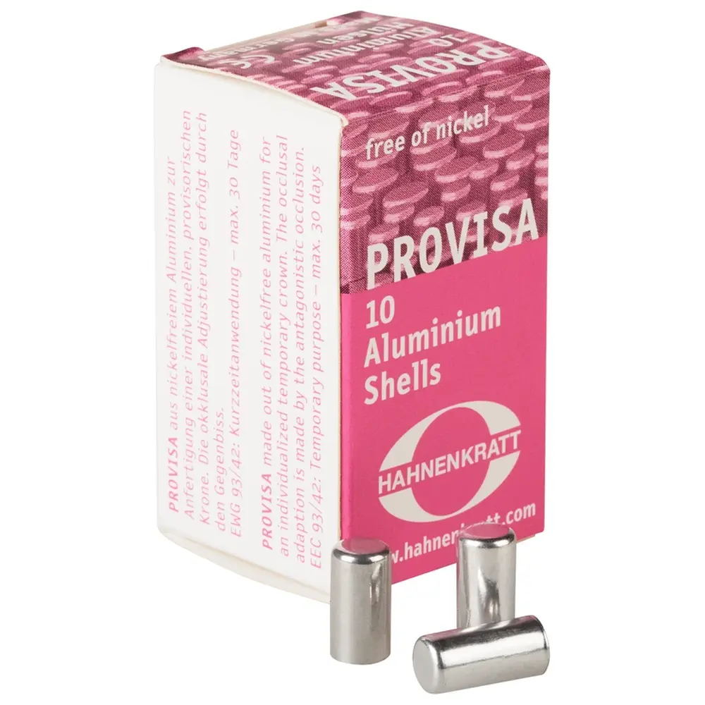 HAHNENKRATT PROVISA Schutzhülsen Aluminium - Packung 10 Stück 17