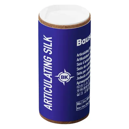 Dr. Jean Bausch GmbH & Co.KG Artikulationsseide 80my 80mm blau BK877 Ro 3m