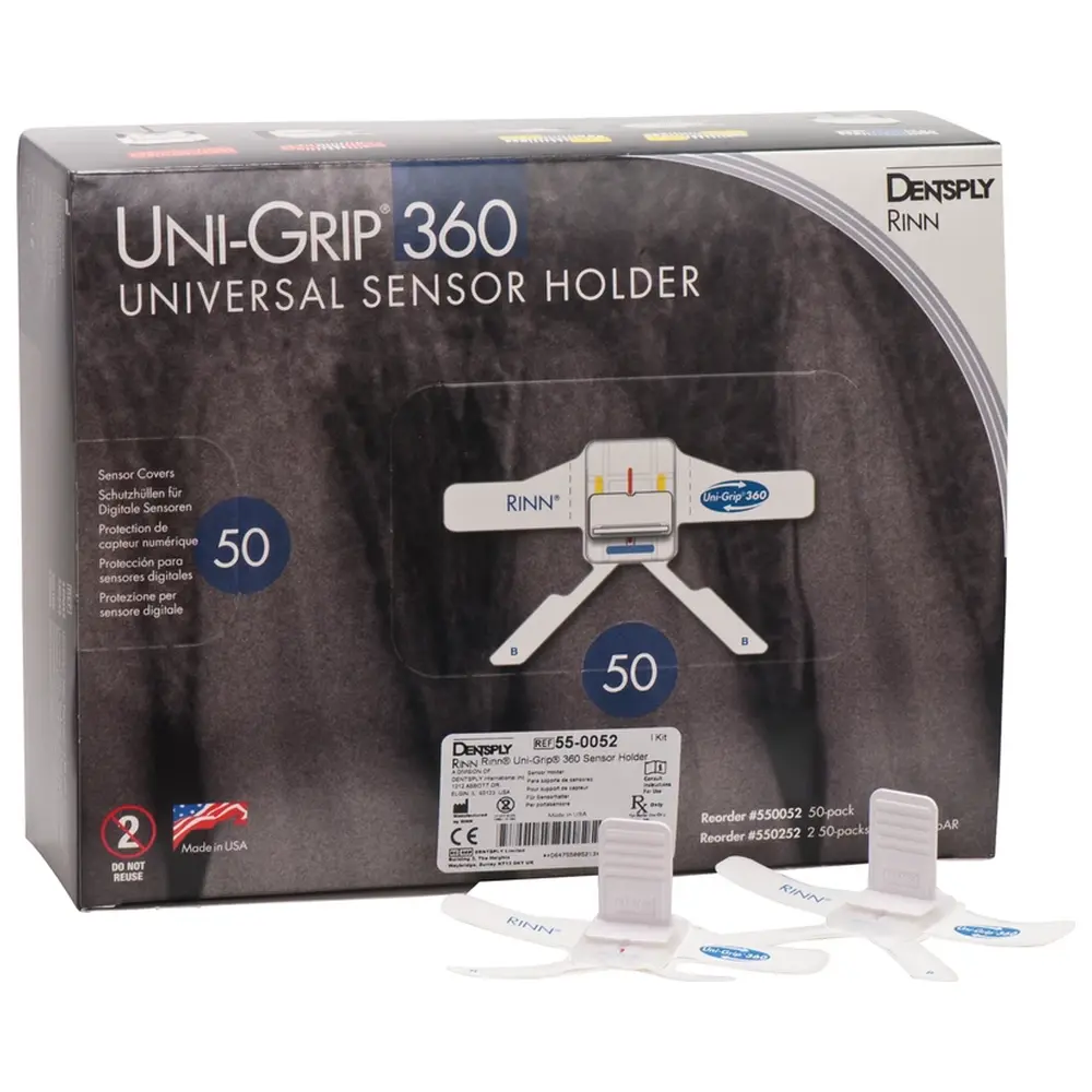 Dentsply Sirona Uni-Grip® - Packung 50 Halter, 50 Schutzhüllen