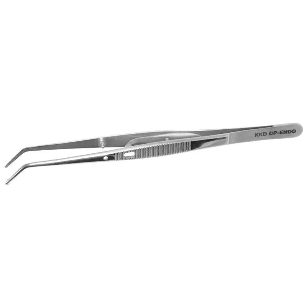 Kentzler-Kaschner KKD® DP ENDO Pinzette - Stück 16 cm, mit Schloss