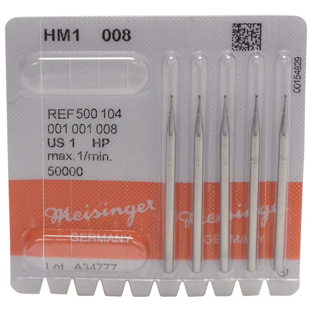 Hager & Meisinger HM-Bohrer 1 - Packung 5 Stück HP, Figur 001, ISO 008