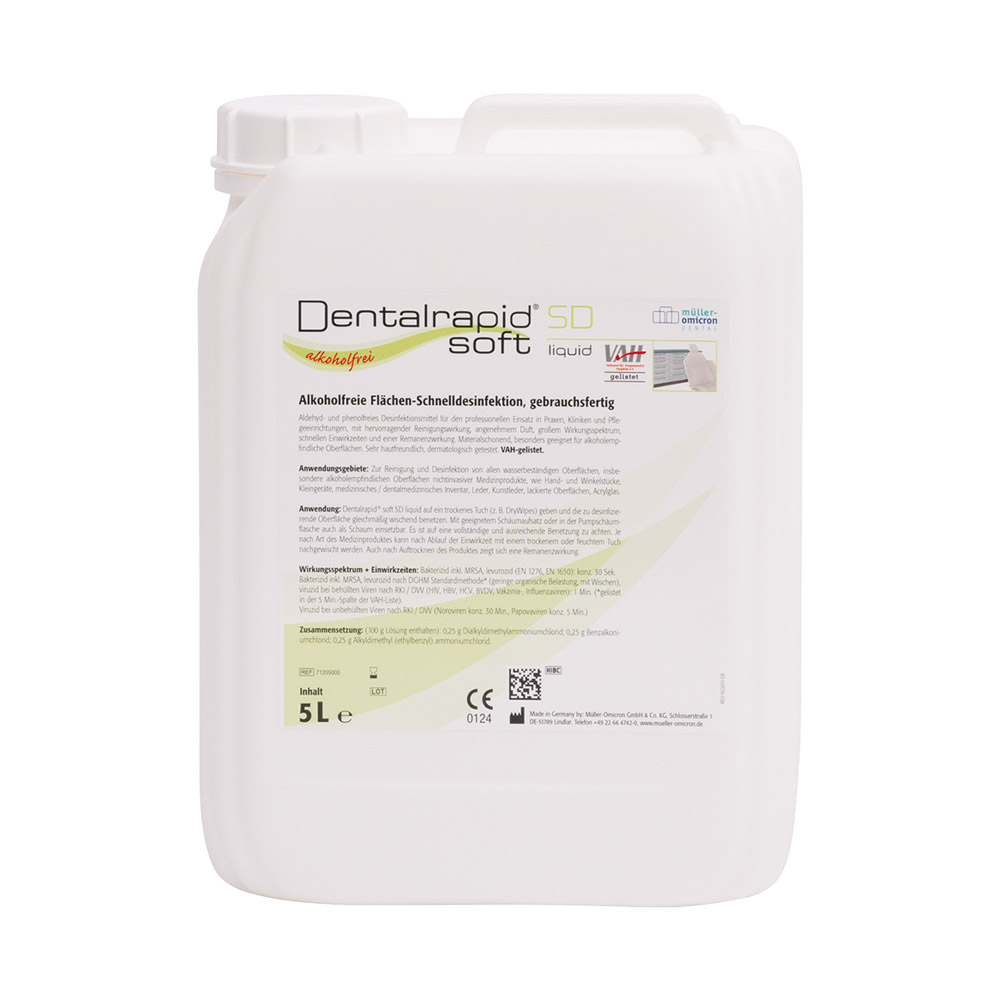 Dentalrapid soft SD liquid 5ltr Fl