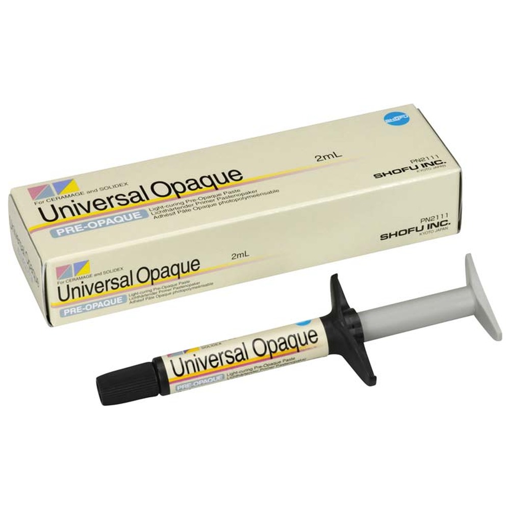 SHOFU Universal Opaque - Spritze 2 ml Paste Pre-opaque SHOFU Universal Opaque - Spritze 2 ml Paste Pre-opaque