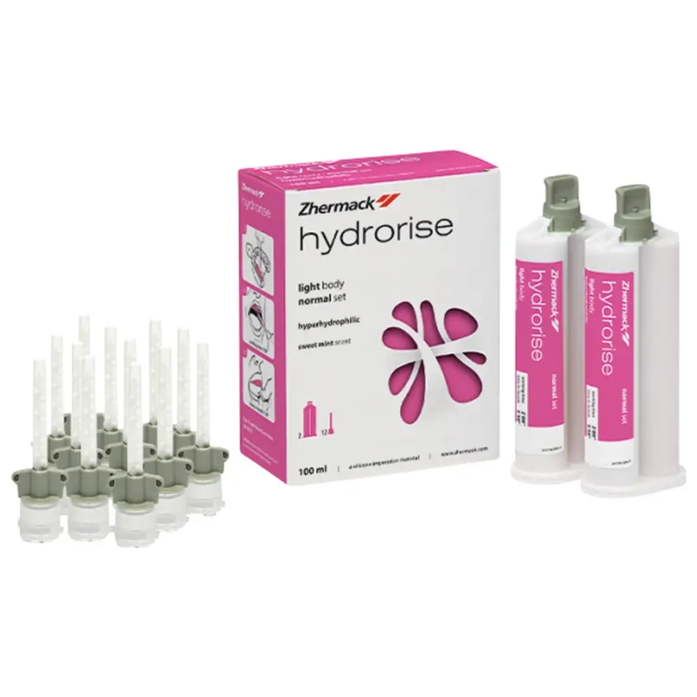 Zhermack Hydrorise Light Body - Packung 2 x 50 ml Doppelkartusche