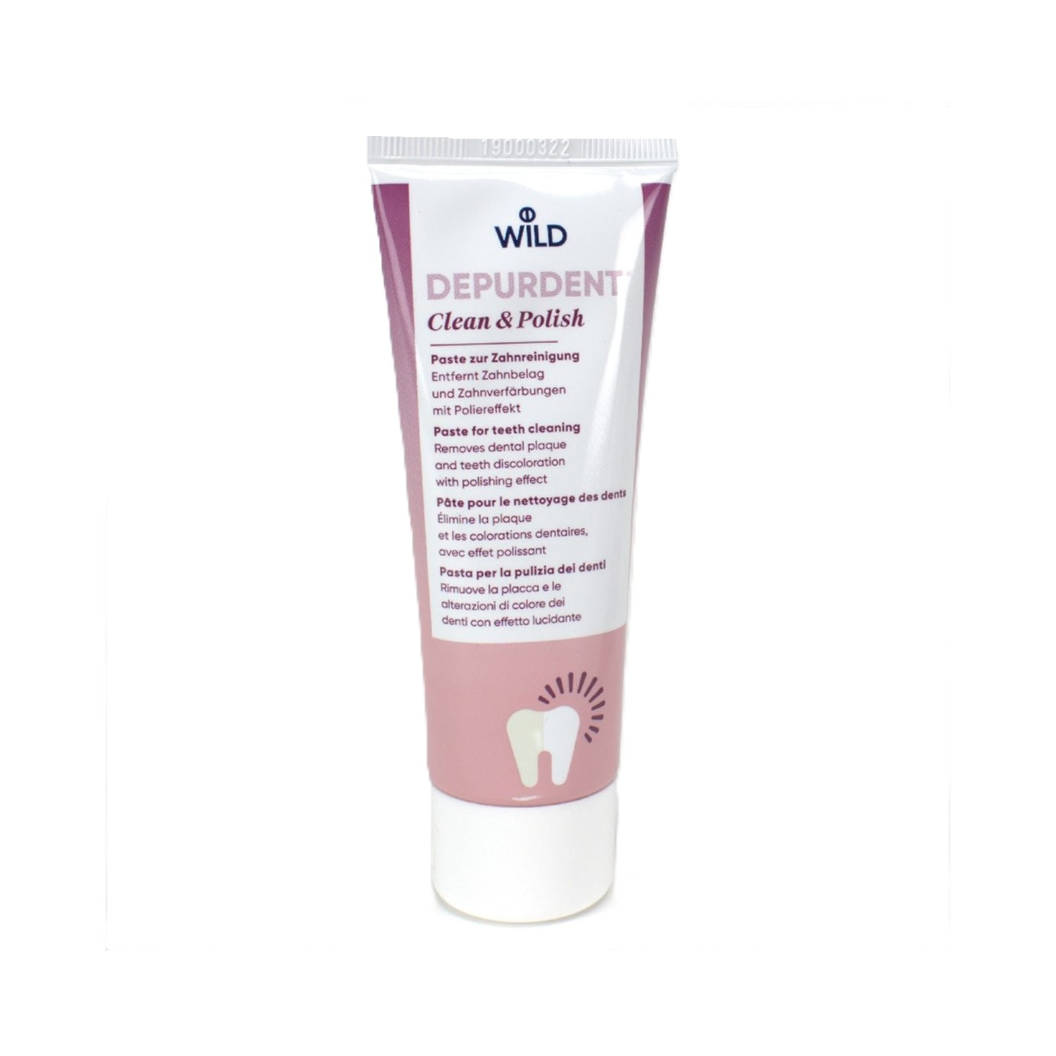 Depurdent Paste zur Zahnreinigung 75ml Tube