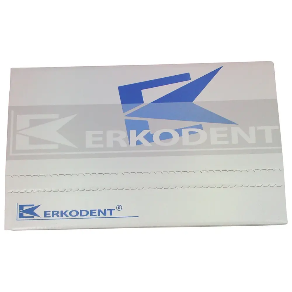 ERKODENT Wachsbisswälle - Packung 100 Stück hellgrün/opak, mittel