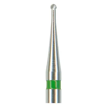 Edenta HM-Bohrer C1S - Packung 5 Stück grün, FG, Figur 001, ISO 006