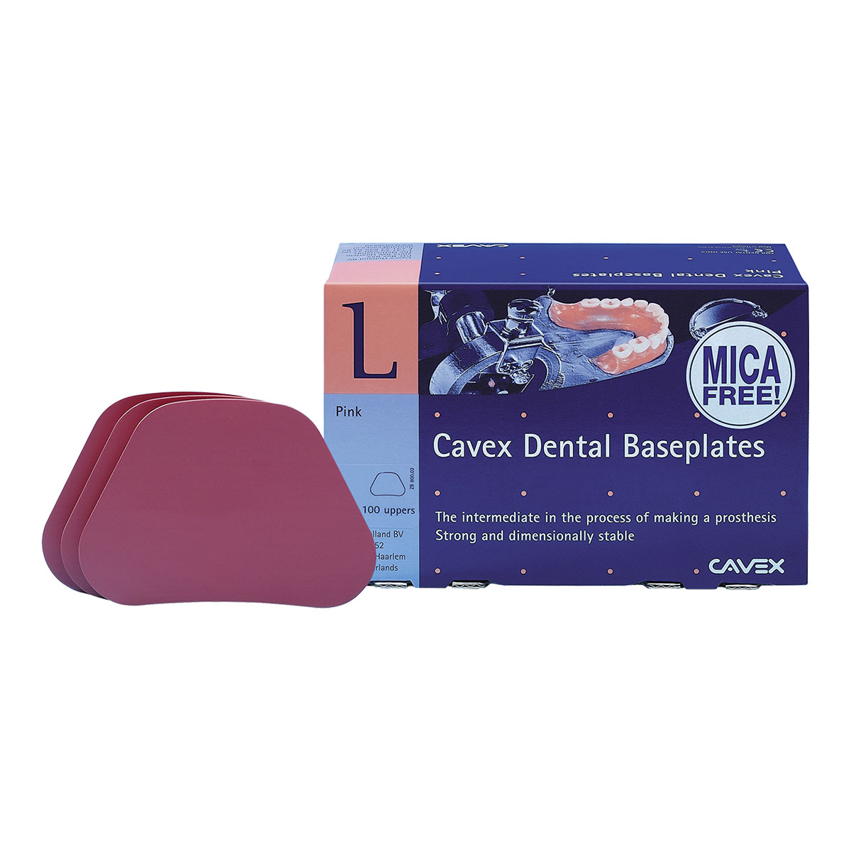 Basisplatten Cavex mica-free OK 100St