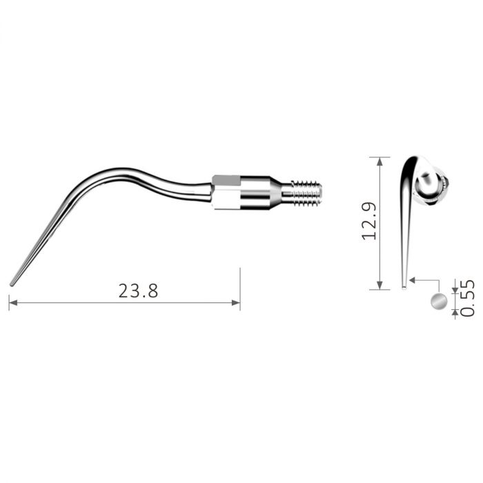 Xpedent Ultraschallspitze Scaling NK7 (passend für den Einsatz mit NSK® TIMAX® AIRSCALER Geräten)