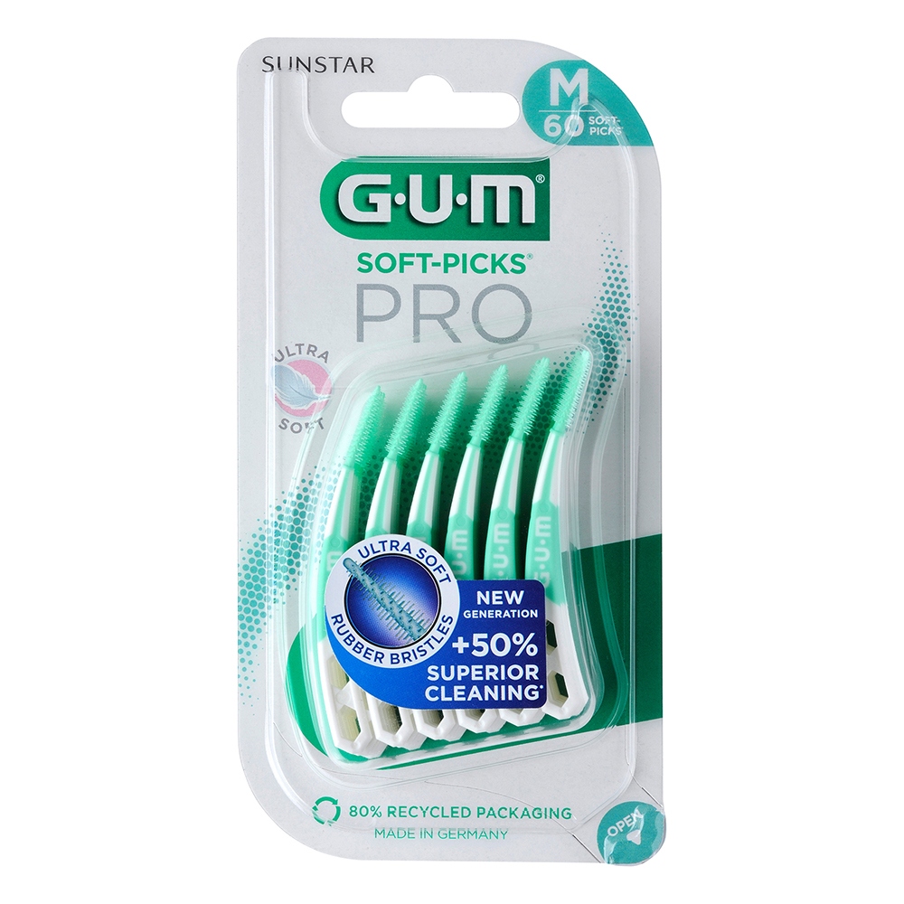 GUM SOFT-PICKS PRO M 60St