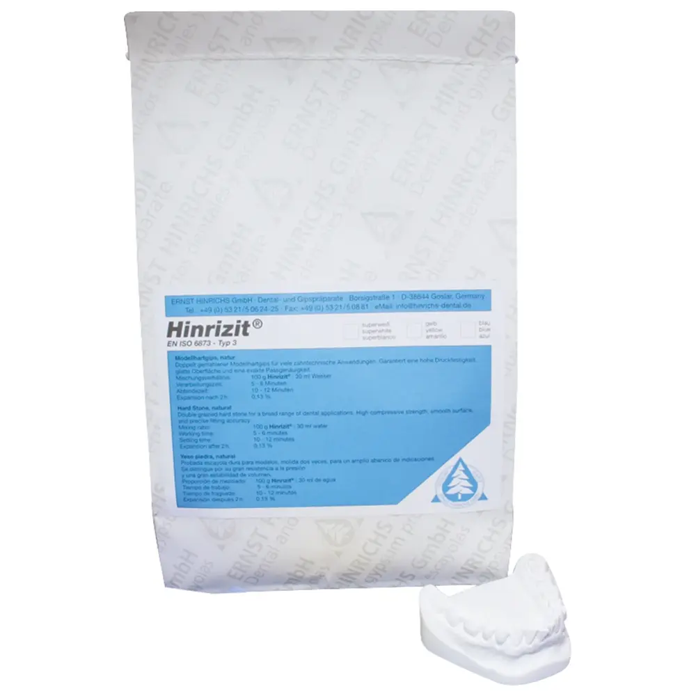 ERNST HINRICHS Hinrizit® - Sack 25 kg Modellhartgips superweiß (KFO)