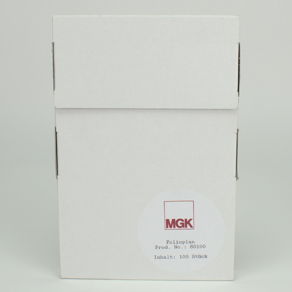 Folioplan klar 13,7x20,4cm 100St