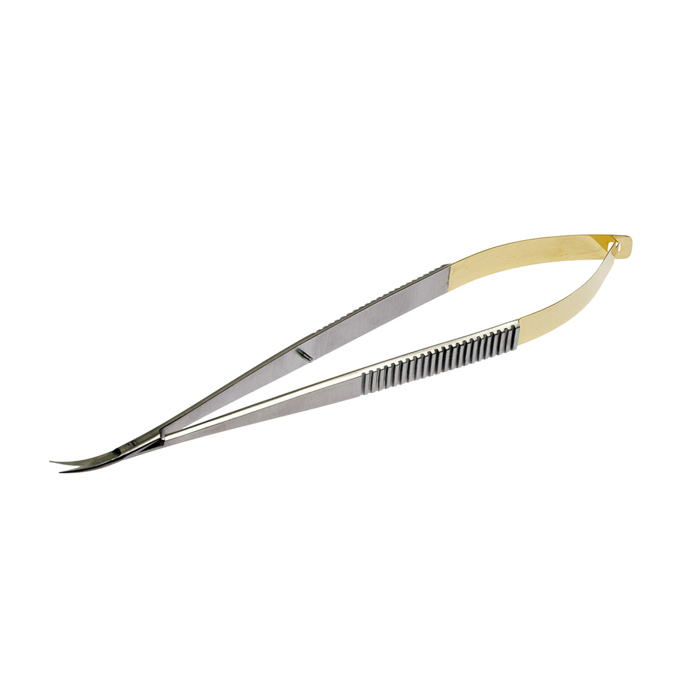 Schere TC Jacobson gebogen 17cm St